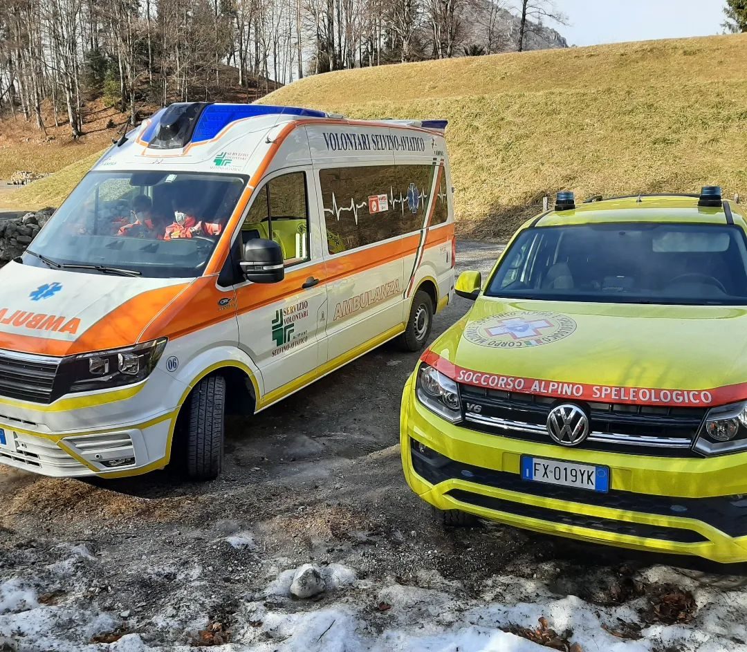 Ambulanza in servizio